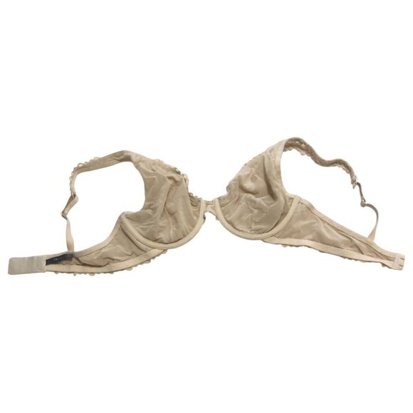3/$25 ❥ Aerie Cream Lace Unlined Demi Cup Bra Size 34D - Picture 2 of 9
